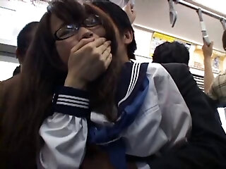 Shy and used in public